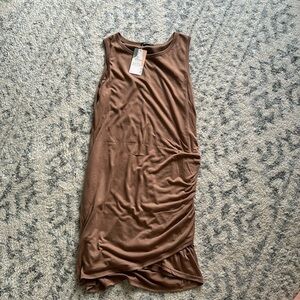 Woman’s Brown Midi Dress